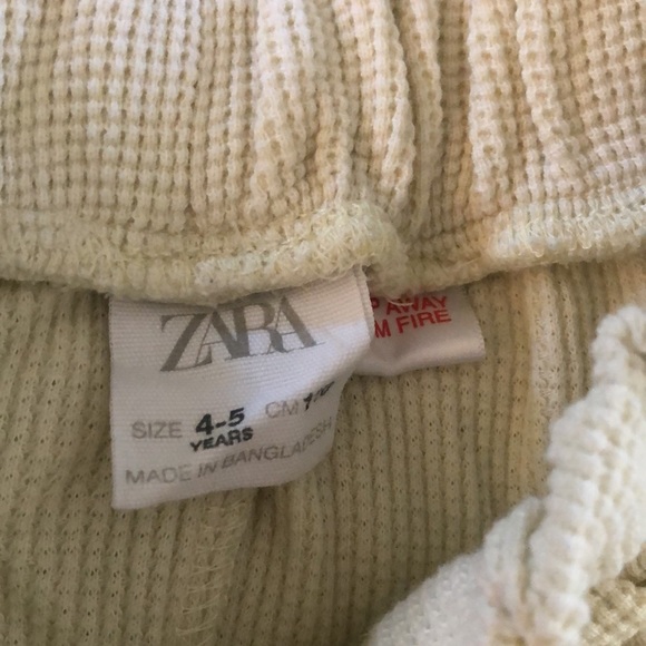 Zara waffle knit set - Picture 2 of 2
